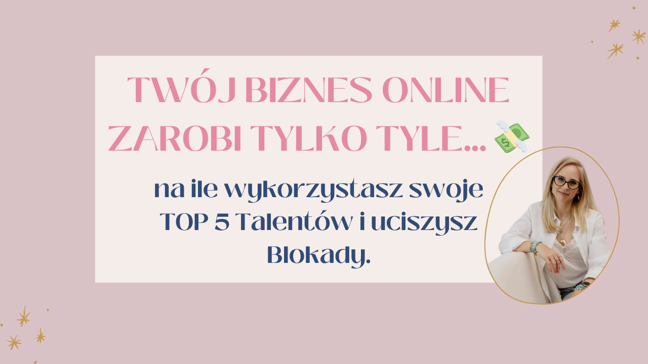 na ile wykorzystasz swoje TOP 5 Talentów i uciszysz Blokady.